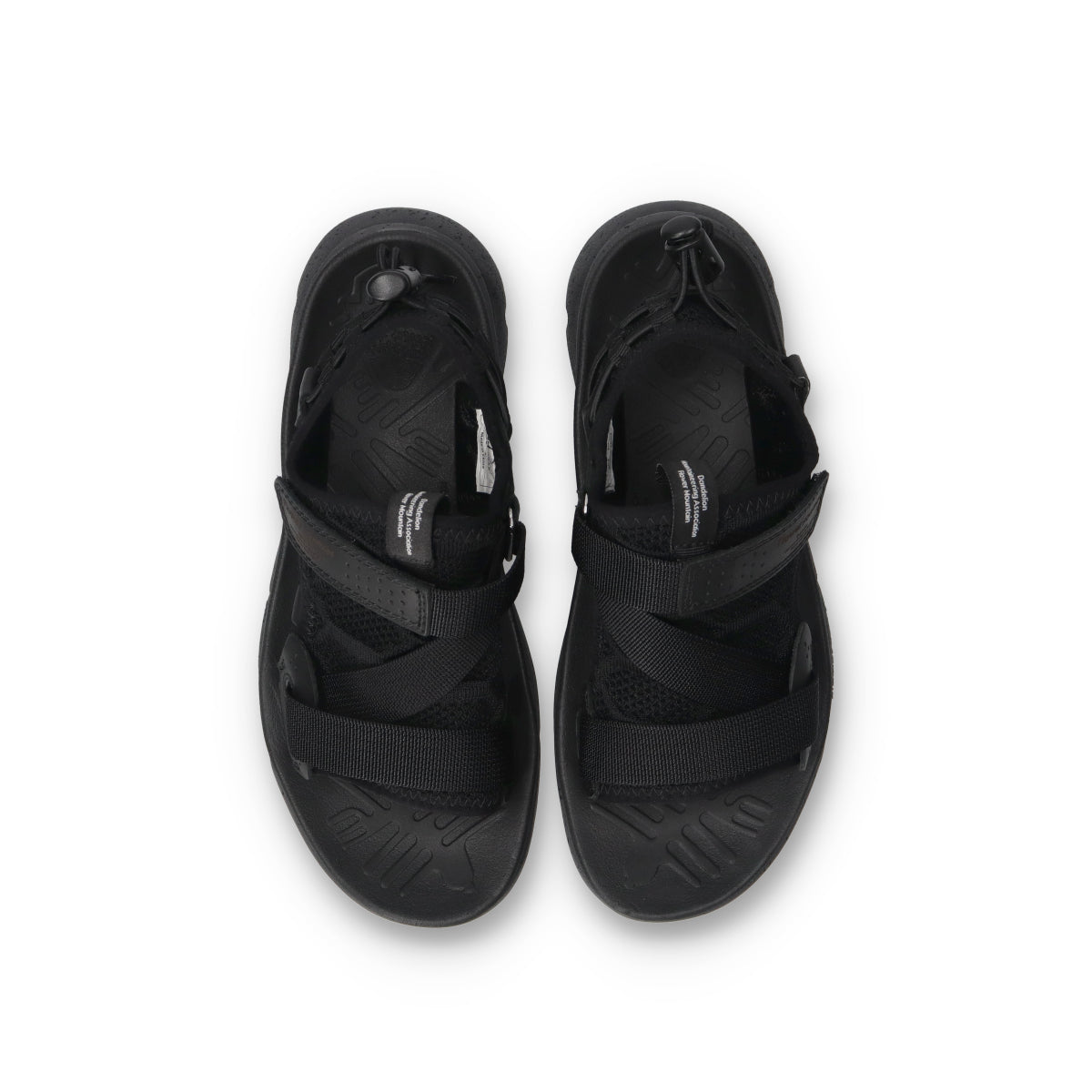 Flower MOUNTAIN (フラワーマウンテン) NAZCA FM30025 ブラック レディース サンダル