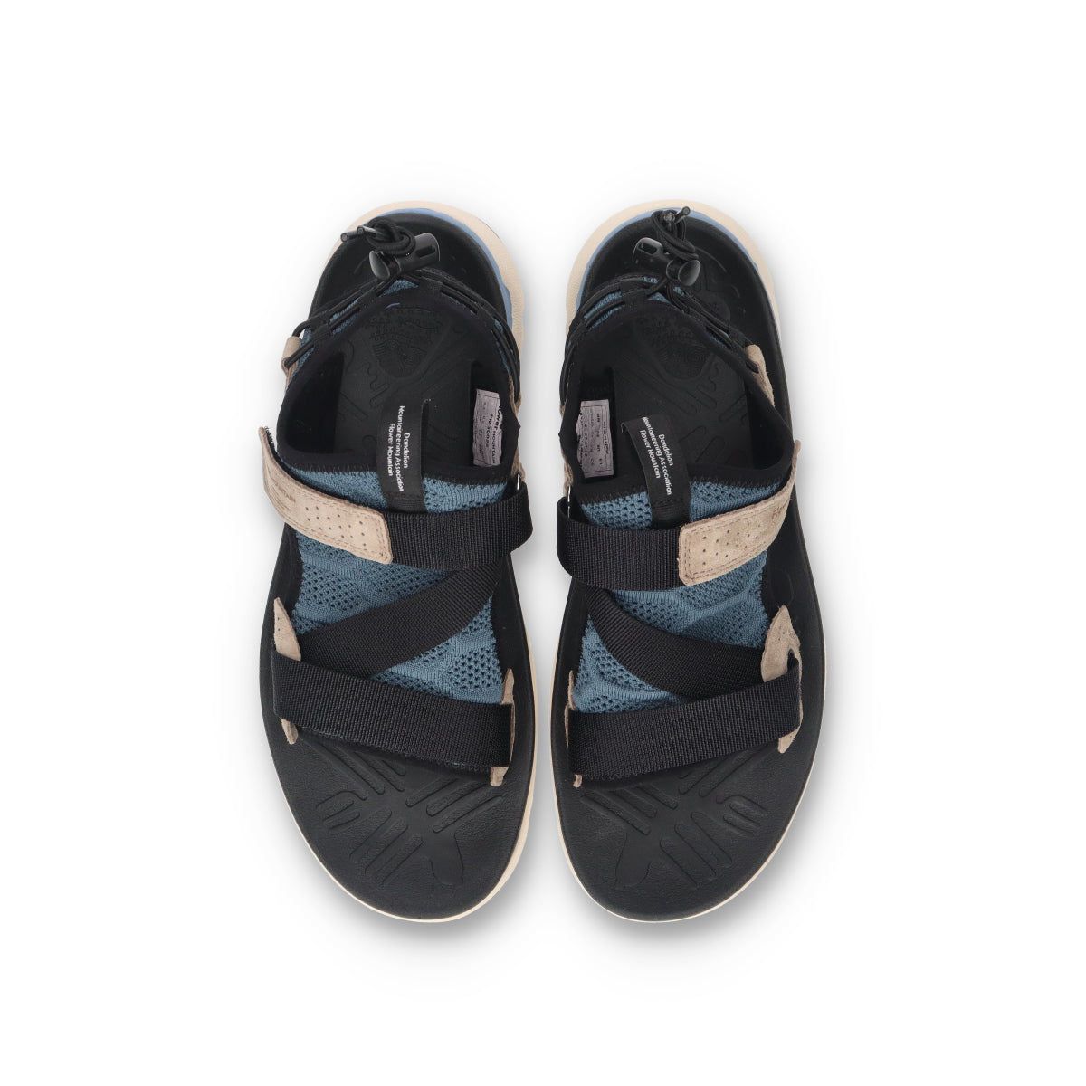 Flower MOUNTAIN (フラワーマウンテン) NAZCA FM30055 ブルーグレー メンズ スニーカー サンダル