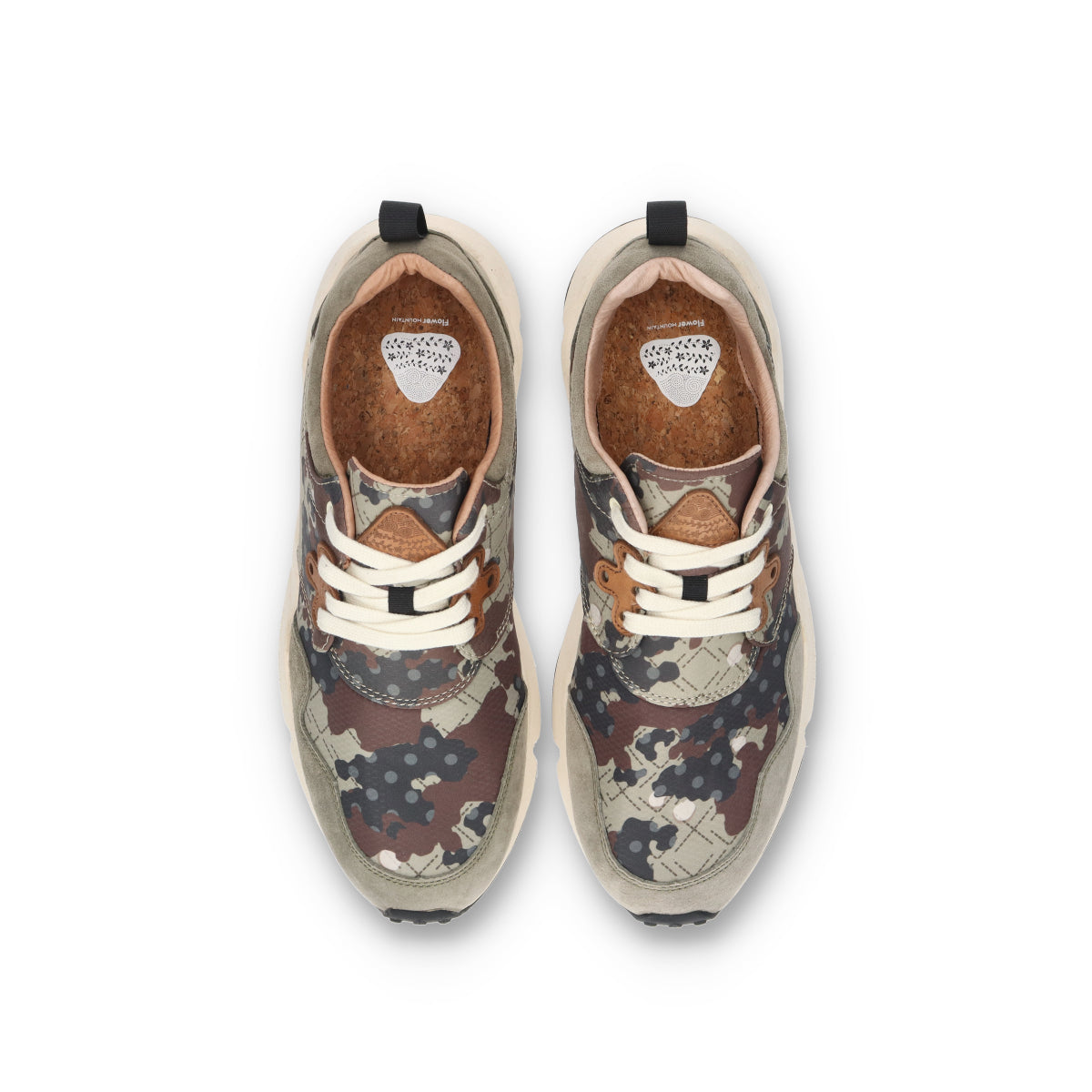 Flower MOUNTAIN (フラワーマウンテン)PAMPAS 3 FM57002 オリーブ メンズ スニーカー