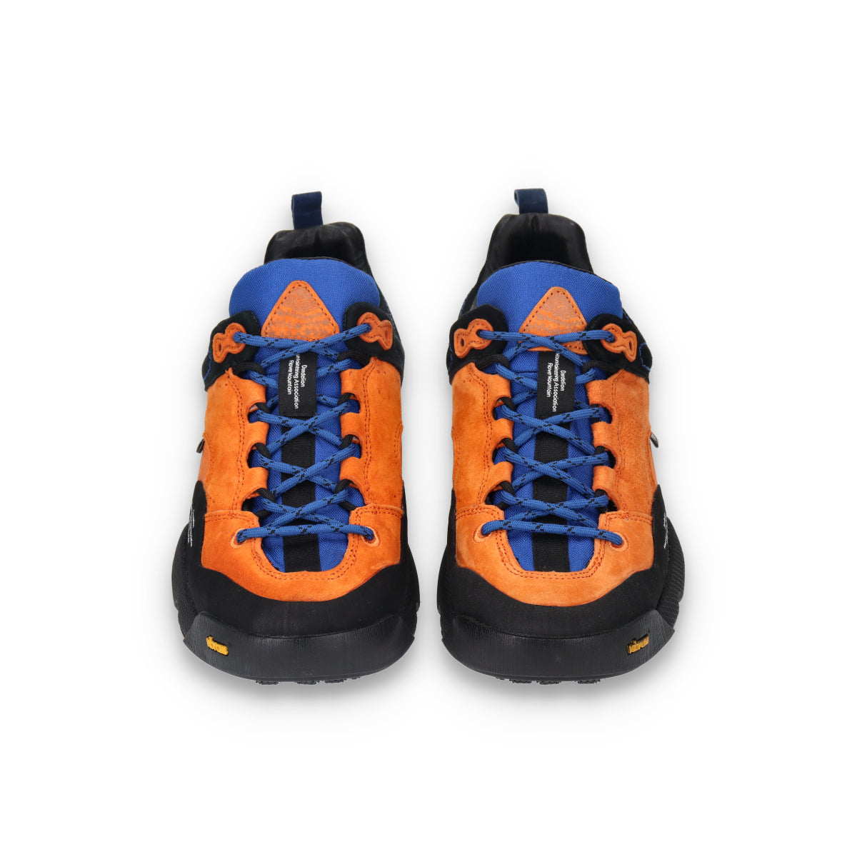 Flower MOUNTAIN (フラワーマウンテン) NAZCA FM66-1-038 オレンジブルー メンズ スニーカー