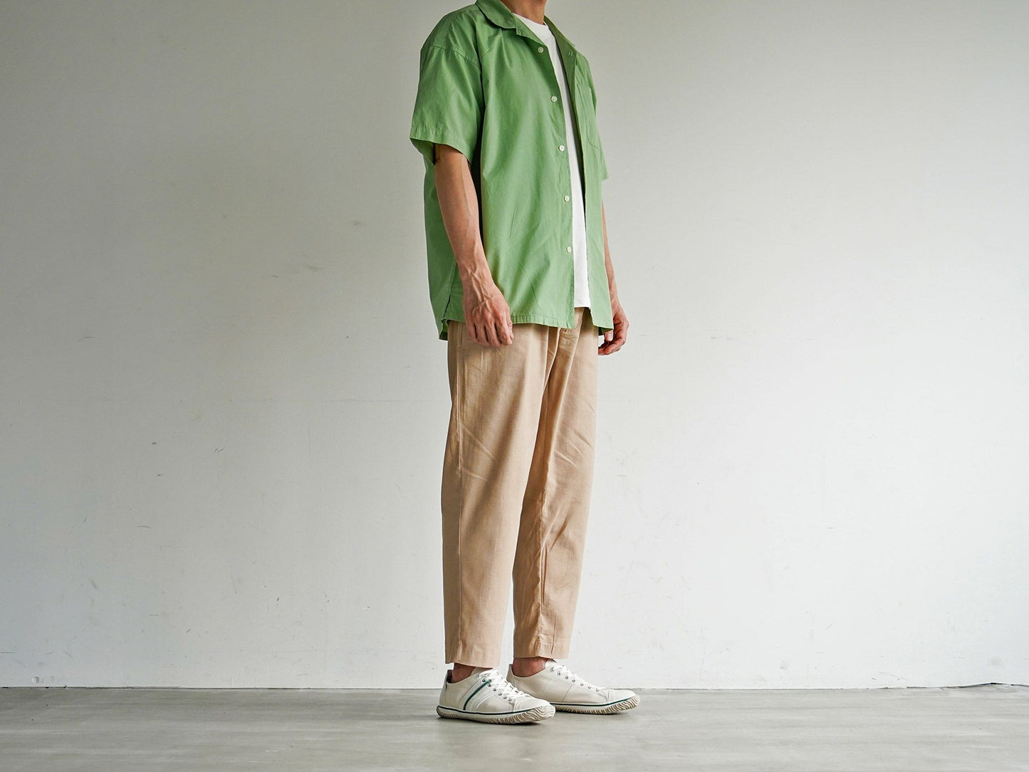 SPINGLE (スピングル) SPM-198 アイボリー メンズ レディース スニーカー レザー