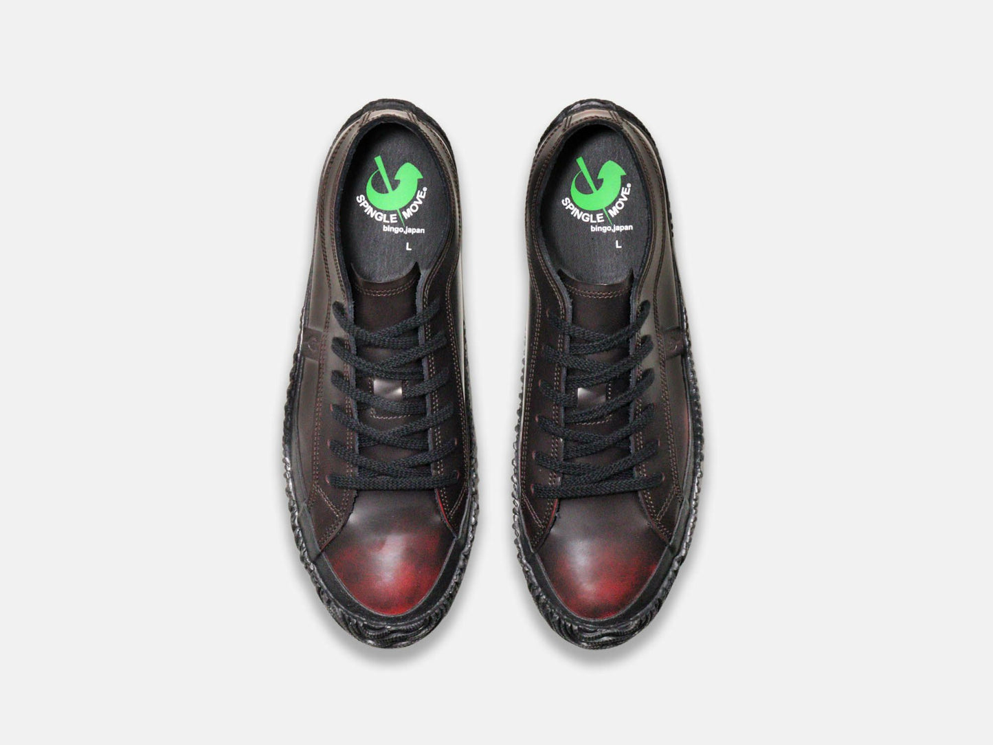 SPINGLE (スピングル) SPM-118IL ダークブラウン メンズ レディース スニーカー レザー