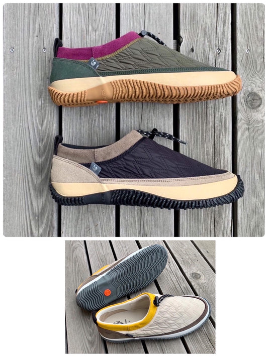 SPINGLE MOVE アウトドアテイストのスリッポン