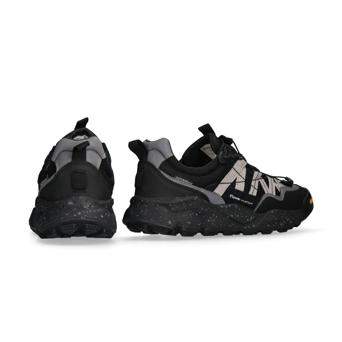 Flower MOUNTAIN (フラワーマウンテン)IWANO2  FM100007 ブラックグレーメンズ スニーカー