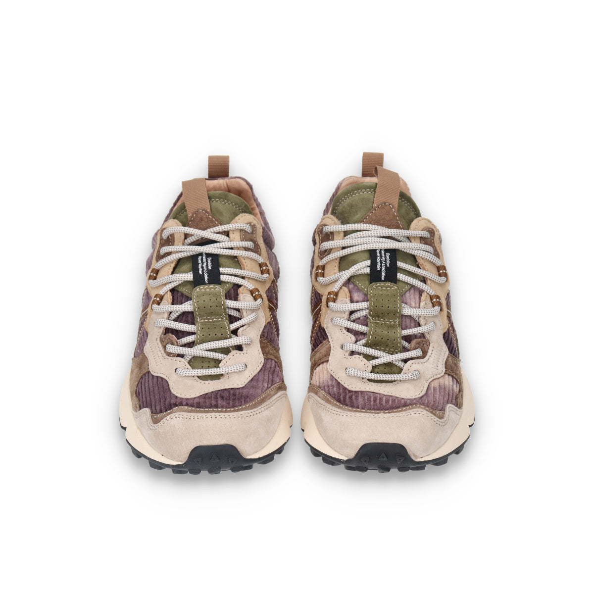 Flower MOUNTAIN (フラワーマウンテン)LENZAN   FM107033  ライトグレー／トープ メンズ スニーカー