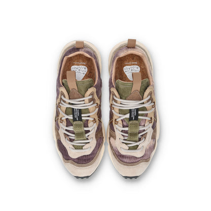 Flower MOUNTAIN (フラワーマウンテン)LENZAN   FM107033  ライトグレー／トープ メンズ スニーカー