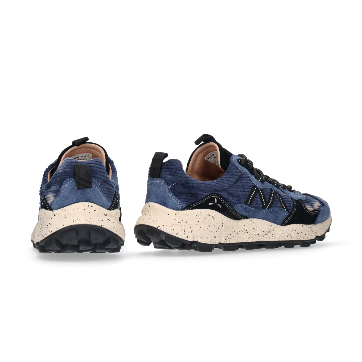 Flower MOUNTAIN (フラワーマウンテン)LENZAN   FM107036 ネイビー／アンスラサイト メンズ スニーカー