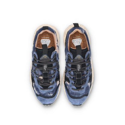 Flower MOUNTAIN (フラワーマウンテン)LENZAN   FM107036 ネイビー／アンスラサイト メンズ スニーカー