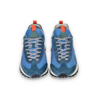 Flower MOUNTAIN (フラワーマウンテン)ASUKA2  FM110008 ブルー メンズ スニーカー