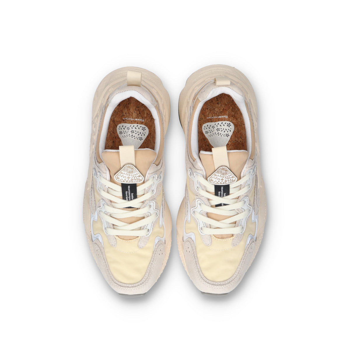 Flower MOUNTAIN (フラワーマウンテン)RULIS   FM121003  ベージュ  メンズ スニーカー