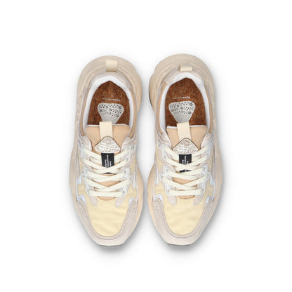 Flower MOUNTAIN (フラワーマウンテン)RULIS   FM121003  ベージュ  メンズ スニーカー