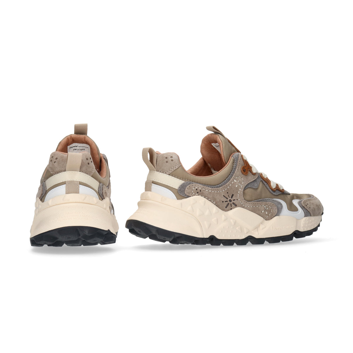 Flower MOUNTAIN (フラワーマウンテン)RULIS   FM121005  ブラウン  メンズ スニーカー