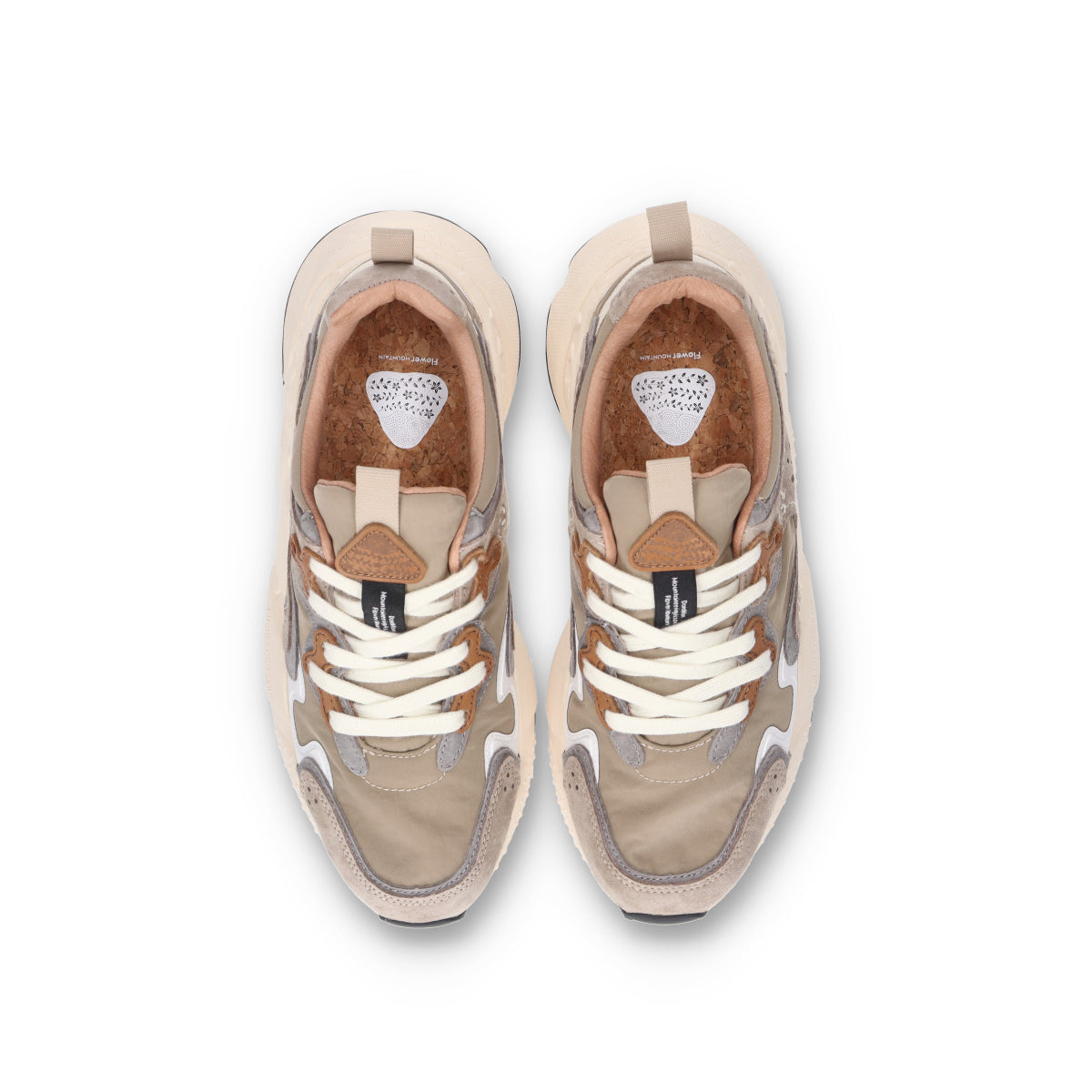 Flower MOUNTAIN (フラワーマウンテン)RULIS   FM121005  ブラウン  メンズ スニーカー