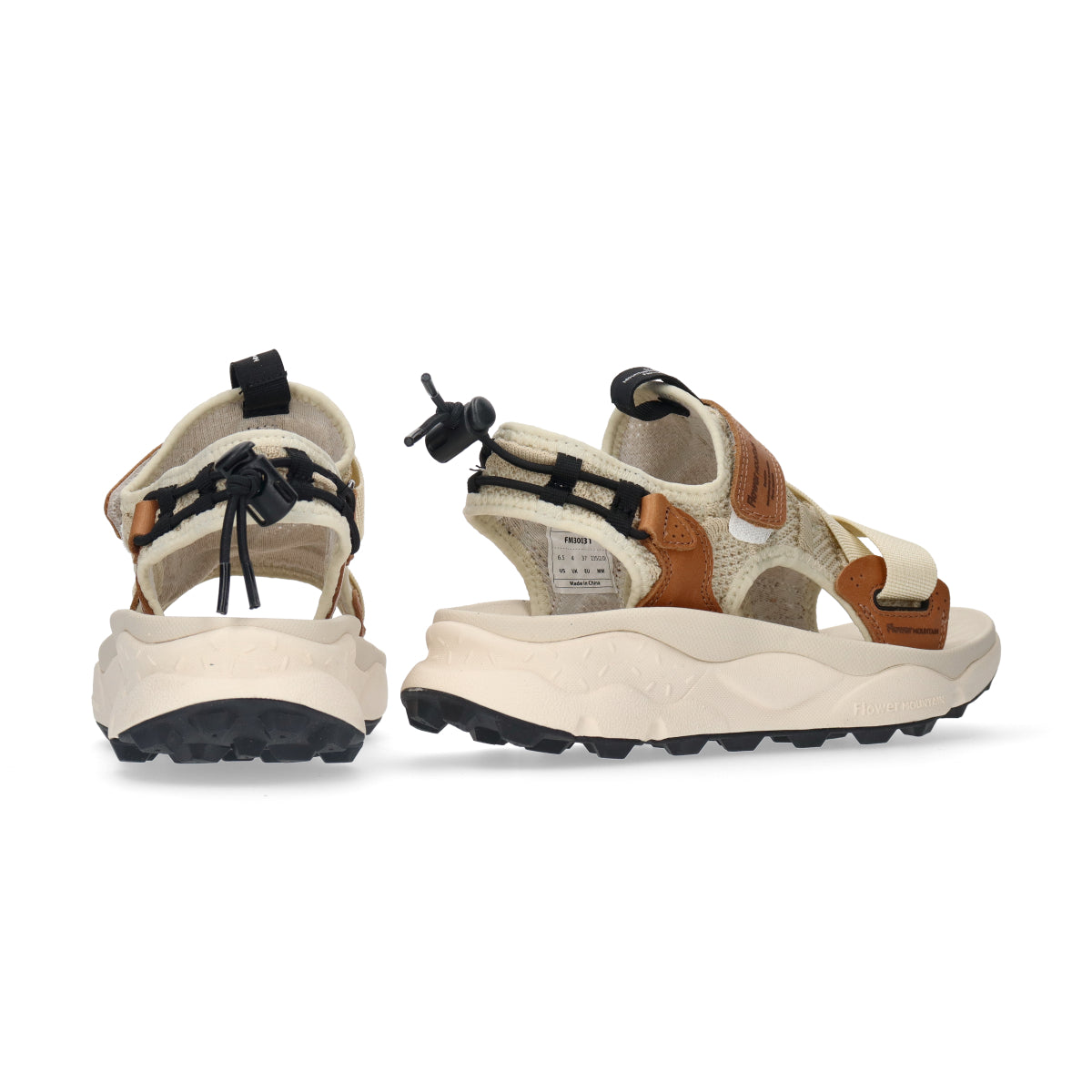 Flower MOUNTAIN (フラワーマウンテン) NAZCA FM30031 アイボリー レディース  サンダル