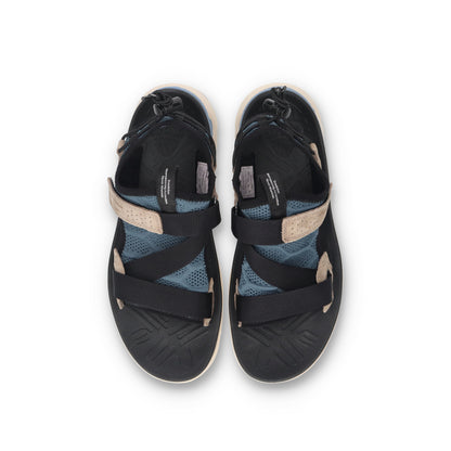 Flower MOUNTAIN (フラワーマウンテン) NAZCA FM30055 ブルーグレー メンズ スニーカー サンダル