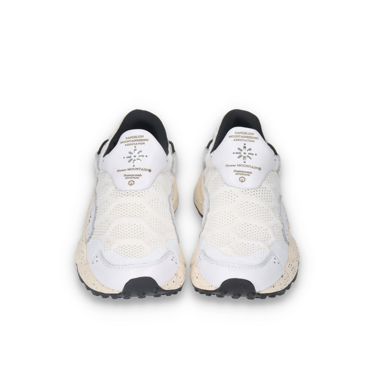 Flower MOUNTAIN (フラワーマウンテン)HONEY COMB FM31002 ホワイト メンズ スニーカー