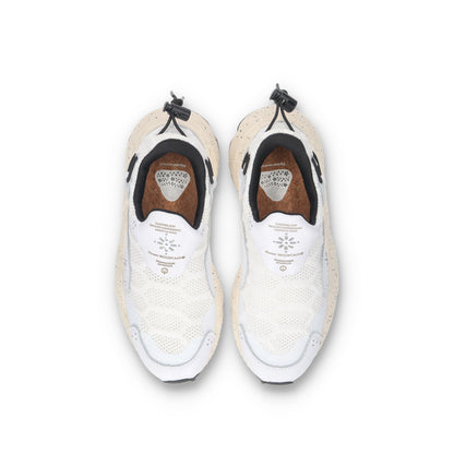 Flower MOUNTAIN (フラワーマウンテン)HONEY COMB FM31002 ホワイト メンズ スニーカー