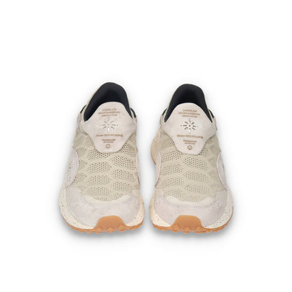 Flower MOUNTAIN (フラワーマウンテン)HONEY COMB FM31031 アイボリー メンズ スニーカー