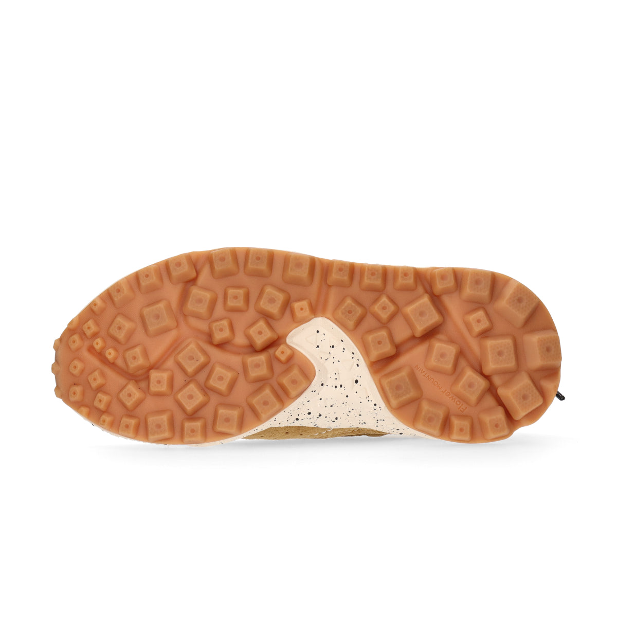 Flower MOUNTAIN (フラワーマウンテン)HONEY COMB FM31057 ブラウン メンズ スニーカー