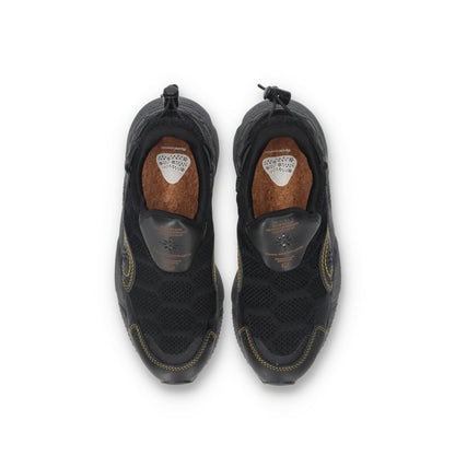 Flower MOUNTAIN (フラワーマウンテン)HONEY COMB FM31058 ブラック メンズ スニーカー