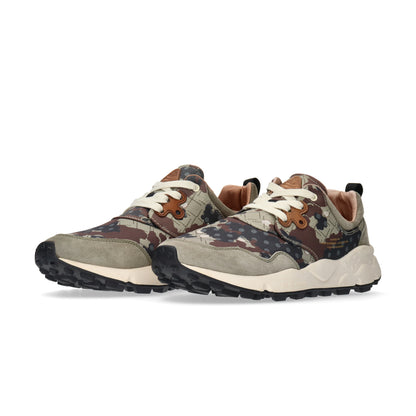 Flower MOUNTAIN (フラワーマウンテン)PAMPAS 3 FM57002 オリーブ メンズ スニーカー