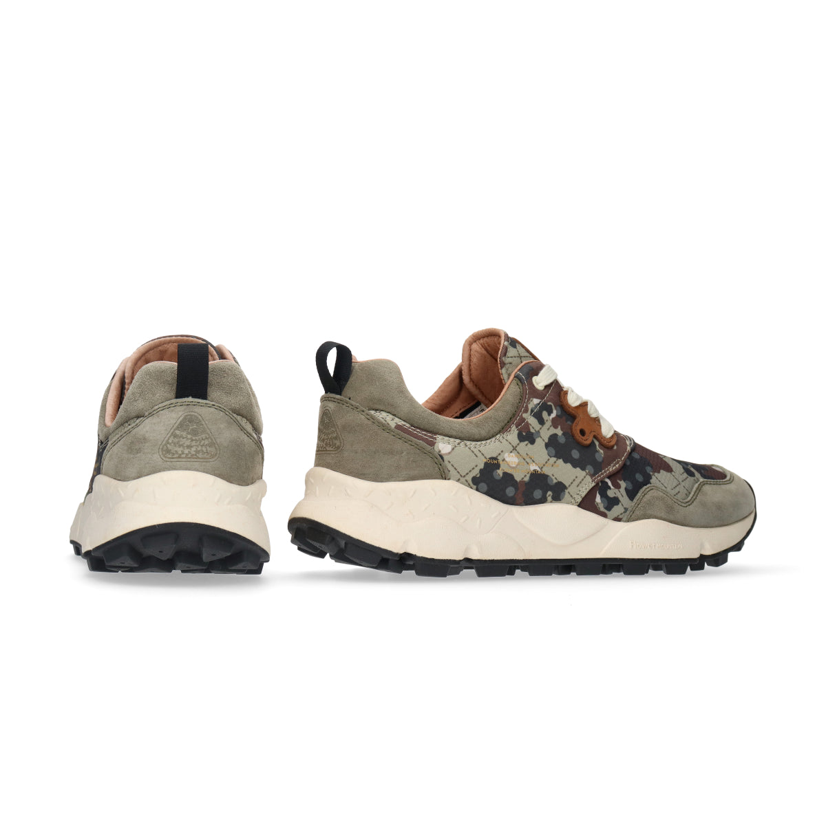 Flower MOUNTAIN (フラワーマウンテン)PAMPAS 3 FM57002 オリーブ メンズ スニーカー