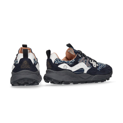 Flower MOUNTAIN (フラワーマウンテン)YAMANO3 FM63197 ネイビーホワイト メンズ スニーカー