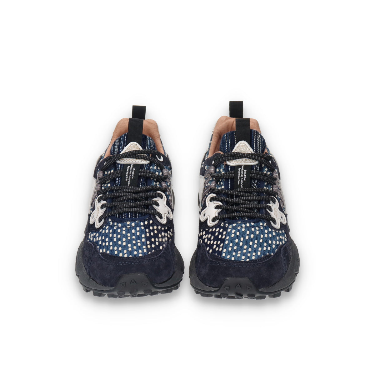 Flower MOUNTAIN (フラワーマウンテン)YAMANO3 FM63197 ネイビーホワイト メンズ スニーカー