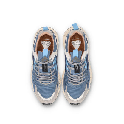 Flower MOUNTAIN (フラワーマウンテン)YAMANO3 FM63399 ブルーホワイト メンズ スニーカー