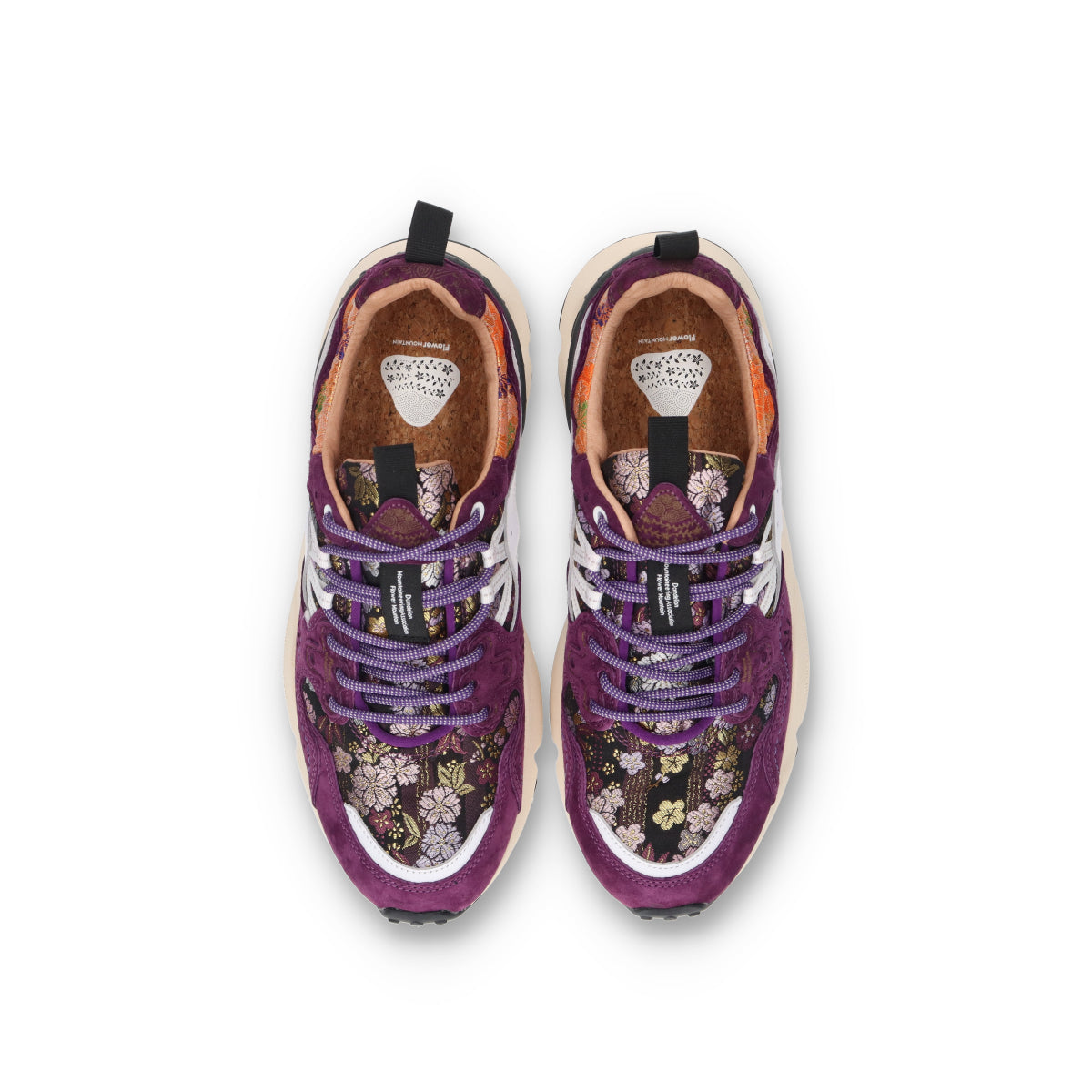 Flower MOUNTAIN (フラワーマウンテン)YAMANO3 FM63536  パープル メンズ スニーカー