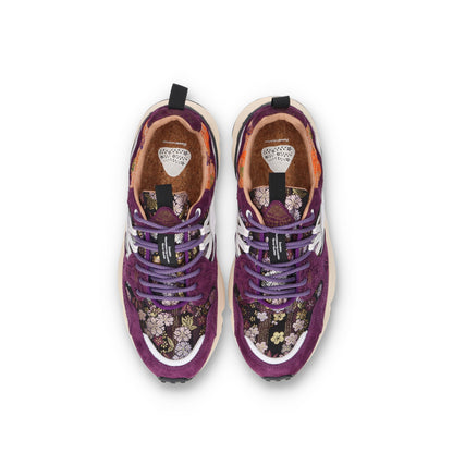 Flower MOUNTAIN (フラワーマウンテン)YAMANO3 FM63536  パープル メンズ スニーカー