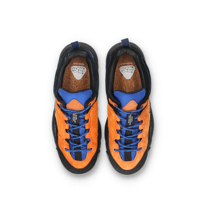 Flower MOUNTAIN (フラワーマウンテン) NAZCA FM66-1-038 オレンジブルー メンズ スニーカー