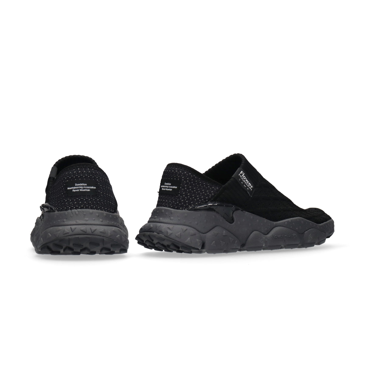 Flower MOUNTAIN (フラワーマウンテン)CAMP KNIT FM67063  ブラック メンズ スニーカー