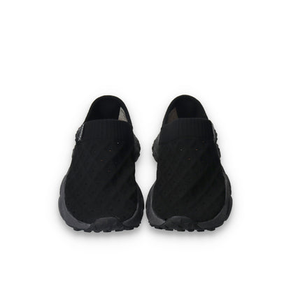 Flower MOUNTAIN (フラワーマウンテン)CAMP KNIT FM67063  ブラック メンズ スニーカー