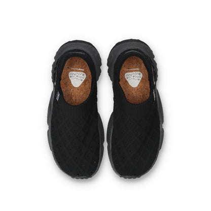 Flower MOUNTAIN (フラワーマウンテン)CAMP KNIT FM67063  ブラック メンズ スニーカー