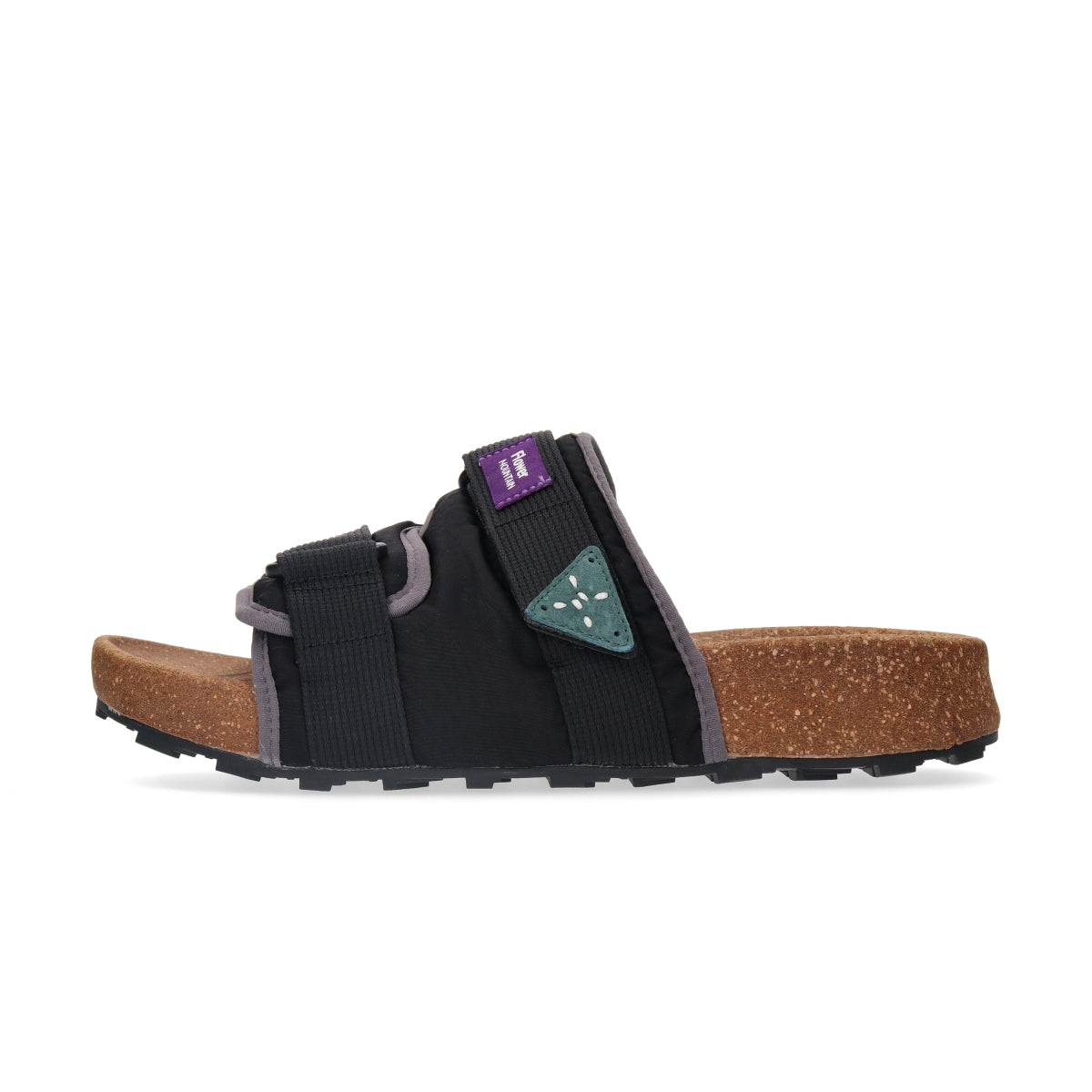 Flower MOUNTAIN (フラワーマウンテン)NIWA FM99005  ブラック メンズ サンダル