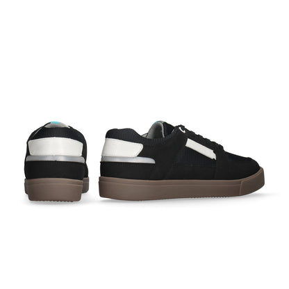 サイクリングシューズ_onemile瀬戸内_OMP-404 Black_後ろ向き画像