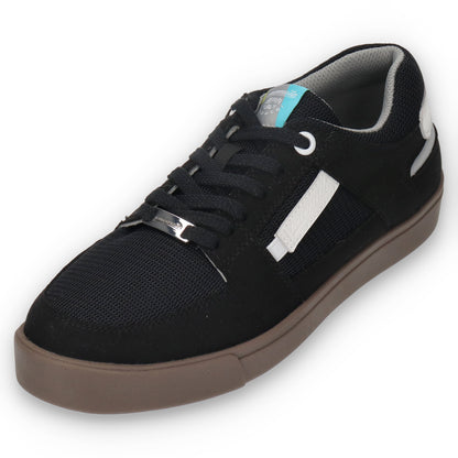 サイクリングシューズ_onemile瀬戸内_OMP-404 Black_斜め向き画像