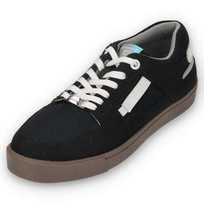 サイクリングシューズ_onemile瀬戸内_OMP-404 Black_斜め向き画像