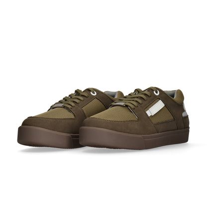 サイクリングシューズ_onemile瀬戸内_OMP-404 Khaki_斜め向き画像