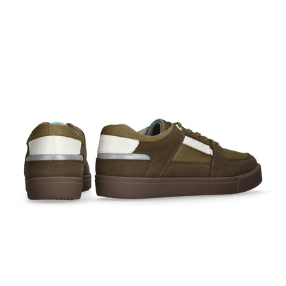 サイクリングシューズ_onemile瀬戸内_OMP-404 Khaki_後ろ向き画像