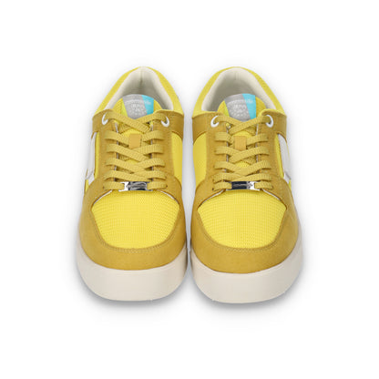 サイクリングシューズ_onemile瀬戸内_OMP-404 Yellow_正面画像