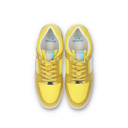 サイクリングシューズ_onemile瀬戸内_OMP-404 Yellow_真上画像