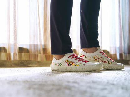 SPINGLE (スピングル) SPM-199 ホワイト メンズ レディース スニーカー レザー