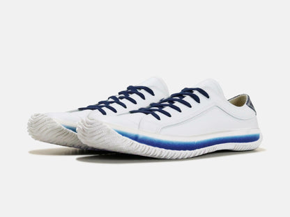 SPINGLE (スピングル) SPM-108 ホワイト/ネイビー メンズ レディース スニーカー レザー