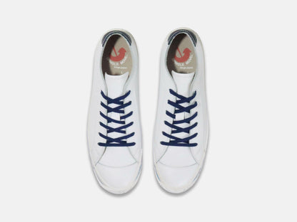 SPINGLE (スピングル) SPM-108 ホワイト/ネイビー メンズ レディース スニーカー レザー