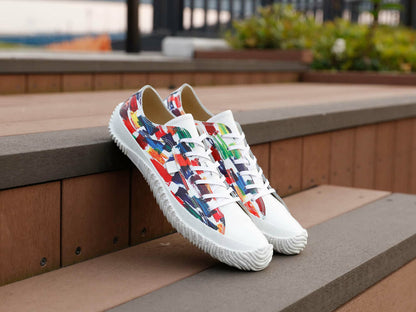 SPINGLE (スピングル) SPM-157 ホワイト メンズ レディース スニーカー レザー