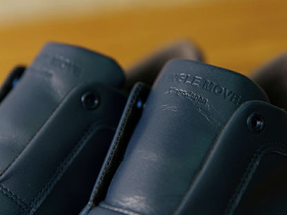 SPINGLE (スピングル) SPM-166 ネイビー メンズ レディース スニーカー レザー