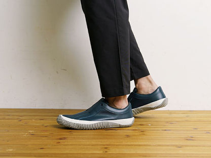 SPINGLE (スピングル) SPM-166 ネイビー メンズ レディース スニーカー レザー