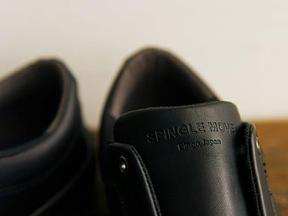 SPINGLE (スピングル) SPM-166 ブラック メンズ レディース スニーカー レザー